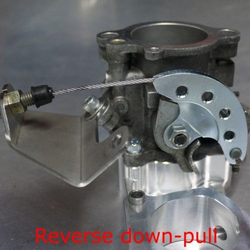 Reverse pull down linkage